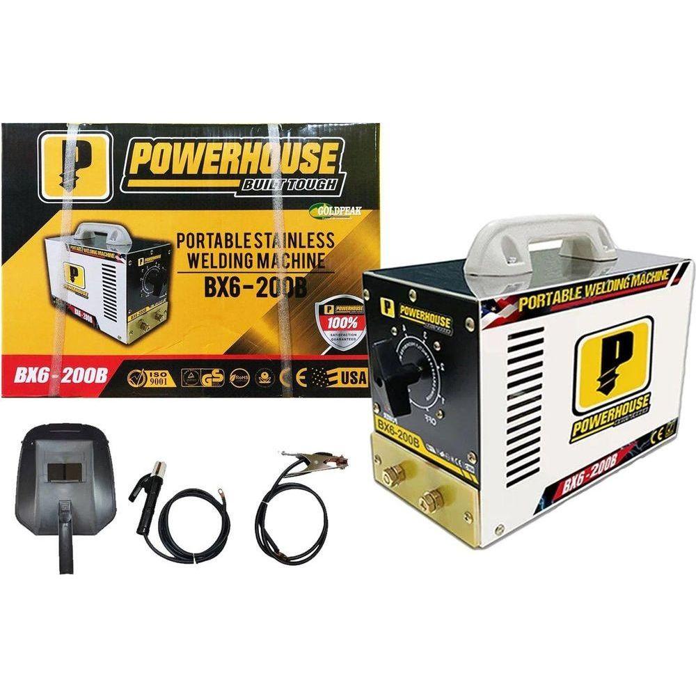 Powerhouse BX6-200B Stainless Body Welding Machine - Goldpeak Tools PH Powerhouse Powerhouse BX6-200B Stainless Body Welding Machine - Goldpeak Tools PH Powerhouse
